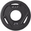 Cap 2'' Black 2.5 lb Cast Iron Grip Plate- New (OPHW-2.5)