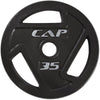 Cap 2'' Black 35 lb Cast Iron Grip Plate- New (OPHW-35)